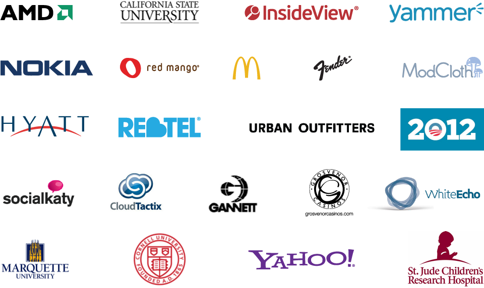 A few of our Customers