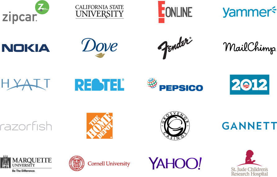 A few of our Customers