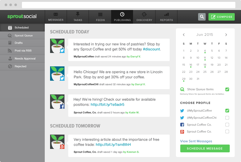 Sprout Social Scheduled Posts Sprout Social Scheduled Posts